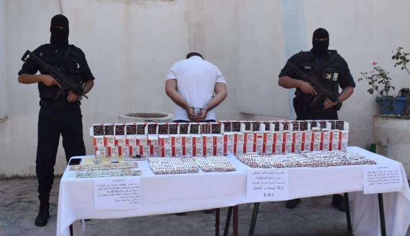 قسنطينة: الـBRI توقف مسبوقًا قضائيًا وتحجز أزيد من 16 ألف قرص مهلوس