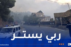 إجلاء 20 عائلة من منطقة الشريعة بالبليدة جراء الحرائق
