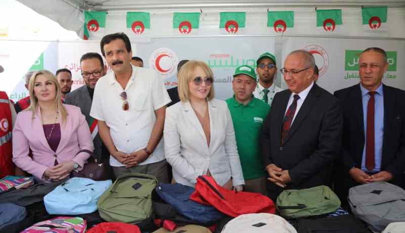 حملاوي تشرف على إنطلاق الحملة التضامنية الكبرى للدخول الإجتماعي