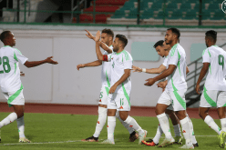 التعادل الايجابي يحسم الشوط الأول من مباراة محليي الخضر وجنوب افريقيا