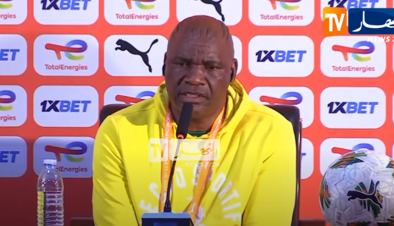 مدرب جنوب إفريقيا: “المنتخب الجزائري قوي ونحن جاهزون لمواجهته”