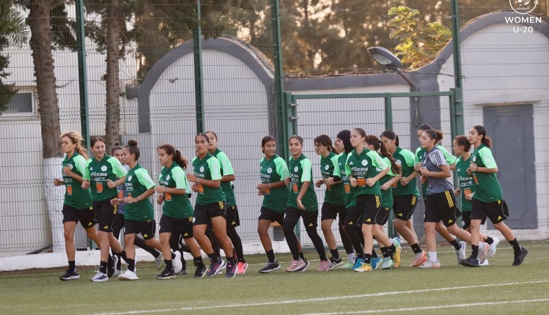 بالصور.. فتيات الخضر في تربص تحضيري استعدادا لتصفيات كأس العالم 2026
