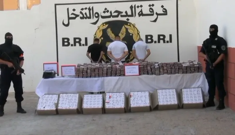 ورقلة..ضبط 233 ألف قرص “صاروخ” وقرابة 2 كلغ كوكايين
