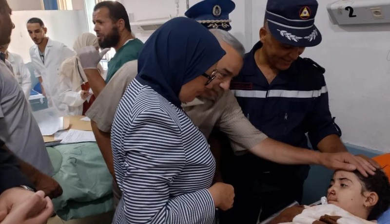 حادث مرور عين الدفلى..الأمينة العامة للولاية تزور المصابين