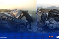 جيجل.. 6 جرحى في انحراف مركبة واصطدامها بعمود