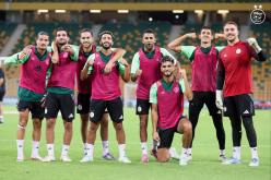 المنتخب الوطني يُجري آخر حصة تدريبية قبل مواجهة بوتسوانا