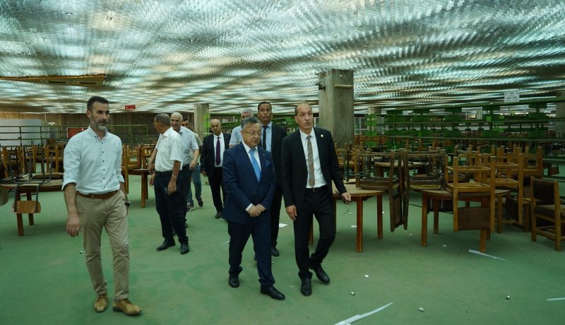 عاين خلالها أشغال التهيئة الكبرى..بداري يزور جامعة هواري بومدين