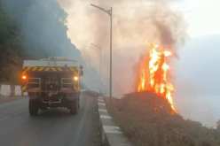 إخماد 10 حرائق عبر 8 ولايات