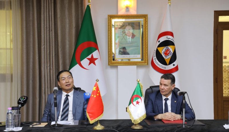 الحماية المدنية تعزز تعاونها مع الصين في مجال تسيير الكوارث الكبرى