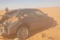 البيض.. قتيل وجريح في انقلاب سيارة بالابيض سيدي الشيخ