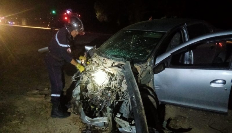 قتيل وجريح في حادث مرور بسعيدة