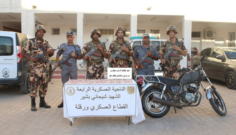 إحباط محاولة إدخال 7 قناطير “كيف” وضبط 370 ألف قرص مهلوس