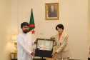 رئيسة المحكمة الدستورية تستقبل وفدا إدارياً عن مجلس الشورى لسلطنة عمان