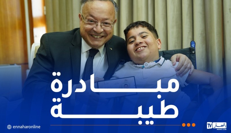 بالصور .. بداري يستقبل طالب من ذوي الهمم