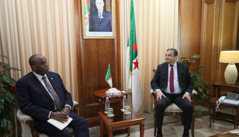 عرقاب يستقبل رئيس البنك الإفريقي للتصدير والاستيراد