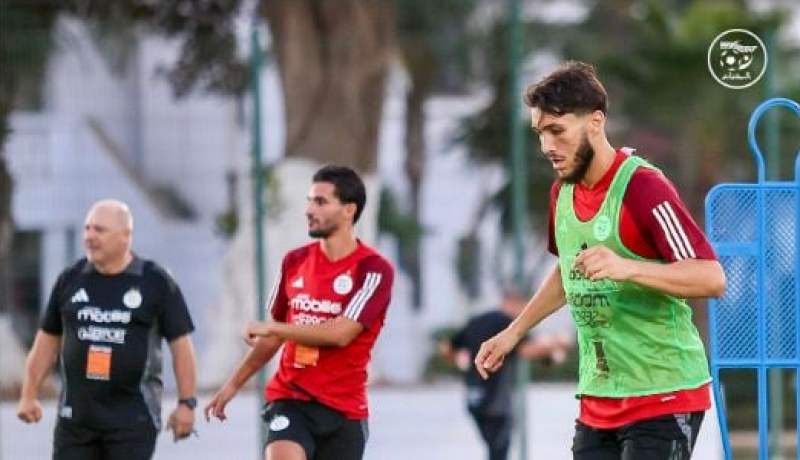 حجام يعود إلى تربص “الخضر” ويندمج في التدريبات