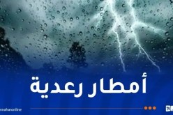 أمطار رعدية غزيرة في هذه الولايات