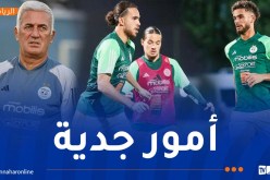 الخضر يستأنفون التحضيرات لمواجهة غينيا