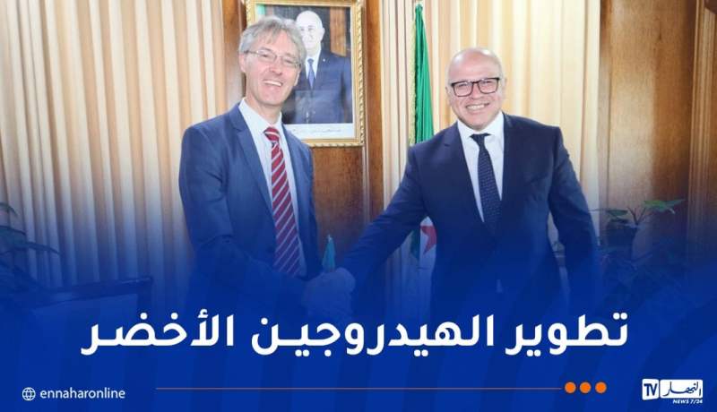 ياسع يبحث سبل التعاون الطاقوي مع ممثل المعهد الألماني للقياس