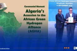 الجزائر تنضم رسميا للتحالف الأفريقي للهيدروجين الأخضر بناميبيا