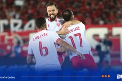 مولودية وهران تتجاوز شبيبة القبائل بثنائية وترتقي لصدارة الترتيب مؤقتاً