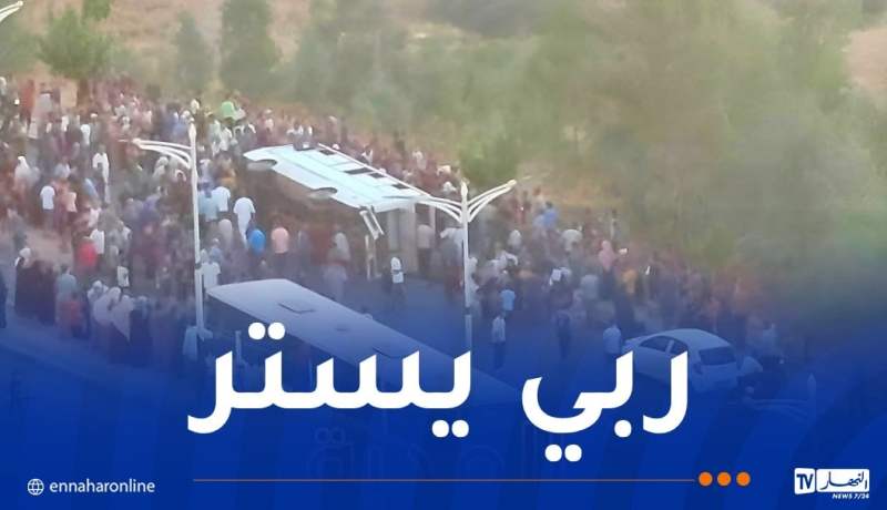 المدية.. 15 جريحًا في انحراف وانقلاب حافلة لنقل المسافرين