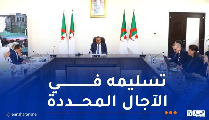 جلاوي: إنشاء خلية متابعة خاصة بمشروع توسعة ميناء عنابة الفوسفاتي