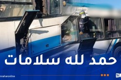 كانت تقل 60 راكبا.. اشتعال محرك حافلة بقسنطينة دون إصابات