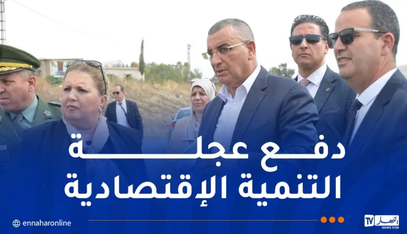 جلاوي: تحديد جميع العراقيل لاستكمال المشاريع في الآجال المحددة