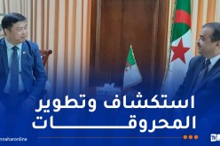 عرقاب يدعو شركة “جيريه” الصينية لتوسيع استثماراتها بالجزائر