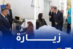 عقب انحراف حافلة.. بداري يطمئن على صحة الطلبة بمستشفى الثنية   