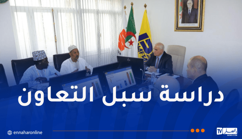 المدير العام لنفطال يلتقي وفدا من مجلس كبار رجال الأعمال التشاديين