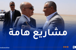 وزير الأشغال العمومية يحل ببشار في زيارة عمل وتفقد