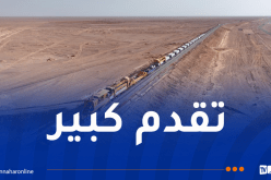 صور جديدة لمشروع إنجاز خط السكة الحديدية بشار – تندوف – غار جبيلات