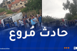 إصابة 25 شخصا إثر انحراف حافلة لنقل الطلبة ببومرداس