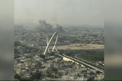 بالفيديو.. إنفجارات وتصاعد أعمدة دخان في العاصمة القطرية