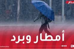 أمطار رعدية غزيرة على هذه الولايات