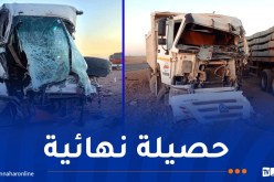 12 ضحية إثر اصطدام حافلة وشاحنة في تندوف