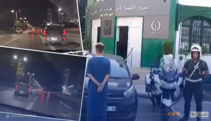 توقيف سائق تسبب في حادث مرور على الطريق السريع بين العاصمة وزرالدة