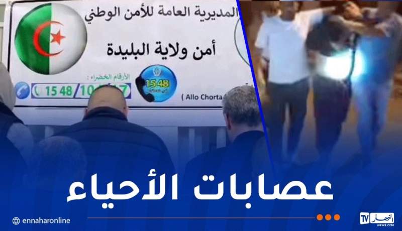 البليدة: توقيف 73 مشتبه في قضايا الاعتداء وعصابات الأحياء