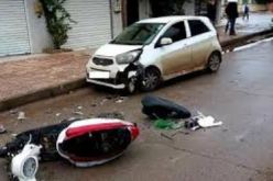 برج باجي مختار.. قتيلان في اصطدام بين دراجة نارية وسيارة