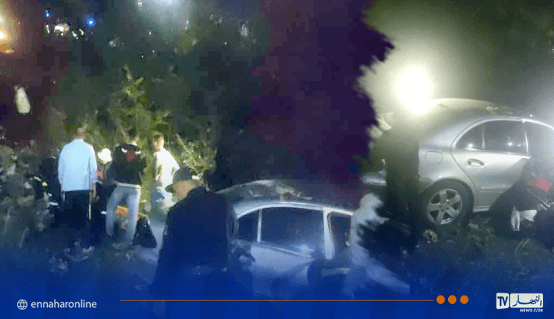 قسنطينة.. 3 جرحى في انحراف سيارة وسقوطها بمنحدر