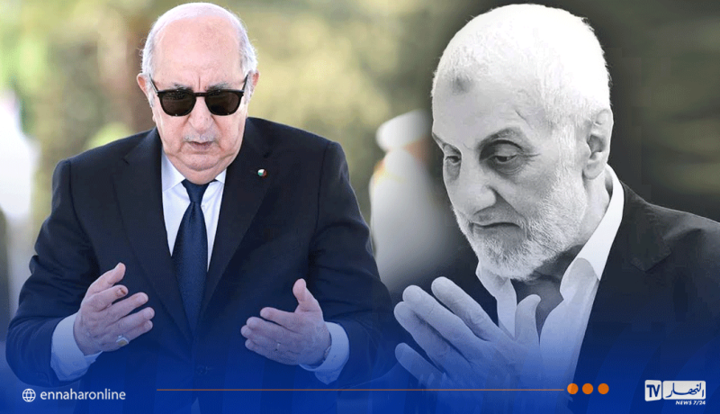 رئيس الجمهورية يعزي في وفاة اللاعب الدولي السابق جيلالي سالمي