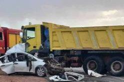 البويرة.. 5 جرحى في اصطدام تسلسلي بين شاحنة و 3 سيارات بالجباحية
