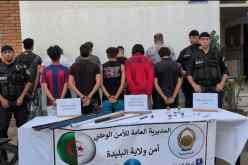 البليدة.. أمن أولاد يعيش يطيح بعصابة أحياء تورطت في إعتداءات وأعمال عنف