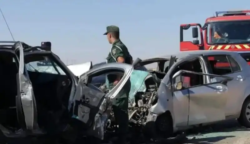 باتنة.. 9 جرحى في اصطدام بين سيارتين بسريانة