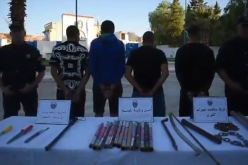 تبسة.. الإطاحة بعصابة أحياء خطيرة وتوقبف 4 أشخاص