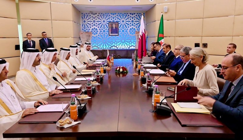 انعقاد المشاورات السياسية الجزائرية-القطرية
