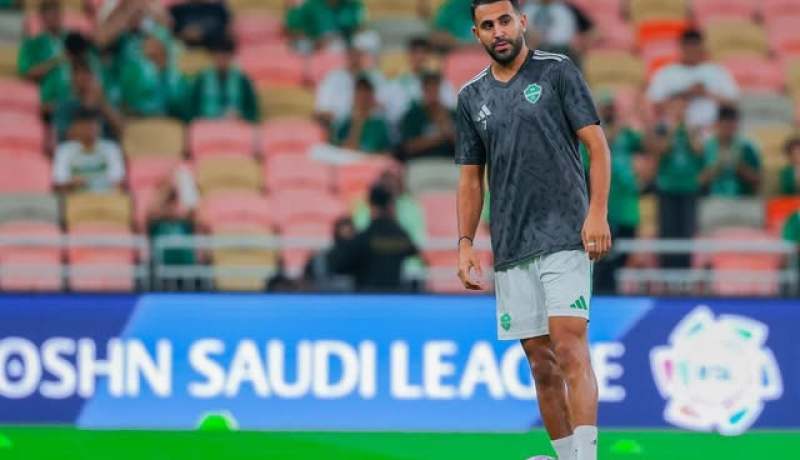 محرز يكتفي بالتعادل رفقة الأهلي أمام الشباب في الدوري السعودي