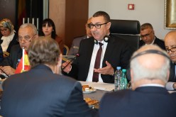 سعيود في جلسة ثنائية مغلقة مع نظيره الإسباني